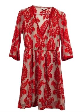 NWOT Umgee Lace Vneck Short Dress